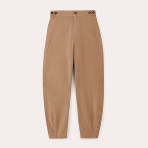 Everlane Women's Fatigue Barrel Pant in Light Brown, Size 8